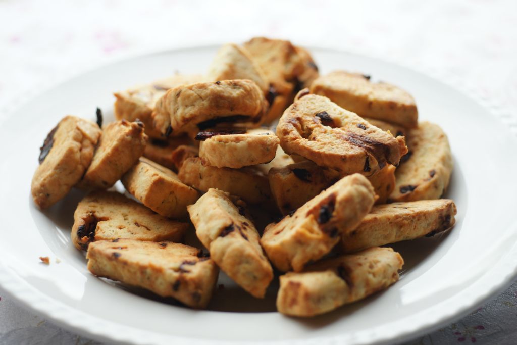 Sablés tomates séchées parmesan