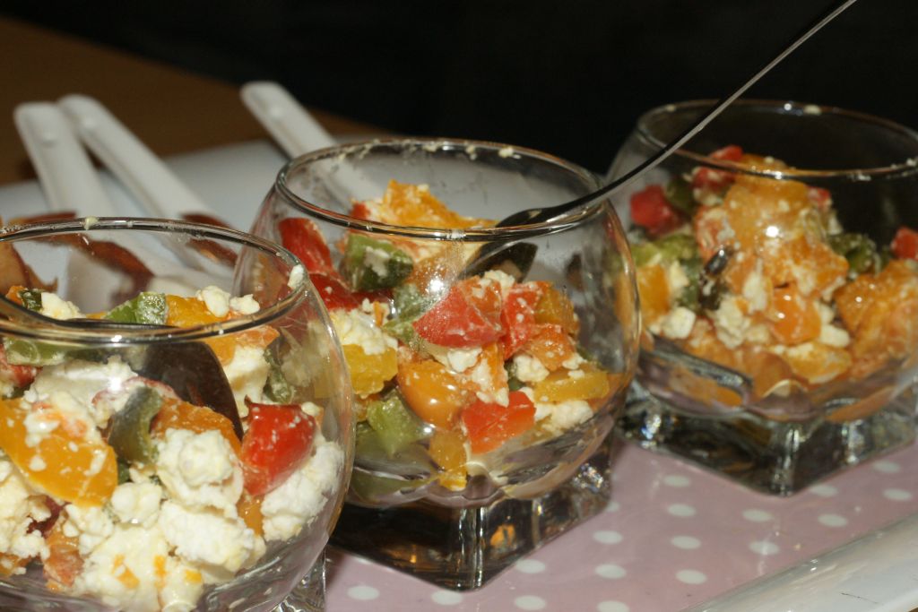 Verrine poivron feta 2