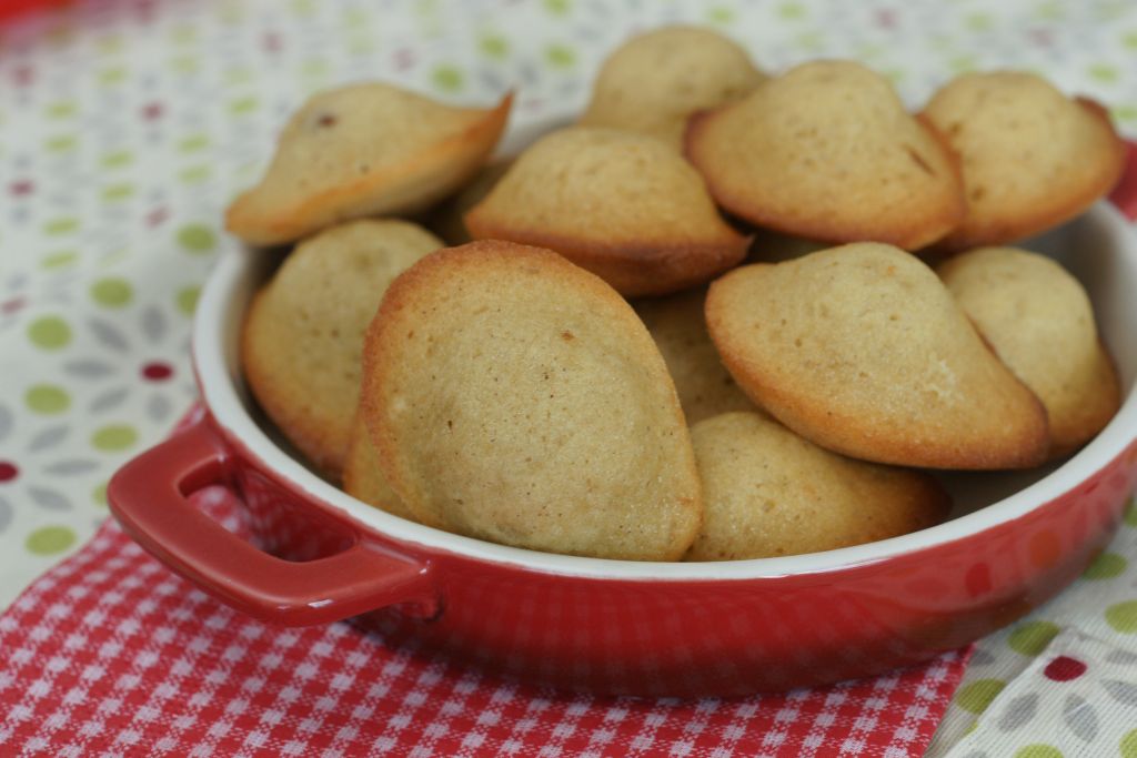 Madeleines miel cannelle