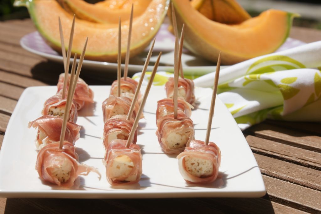 Roules De Jambon Cru A La Feta Fourchett Es