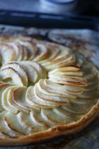 Tarte fine aux pommes